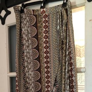 Ultra Flirt Ankle Length Skirt Large